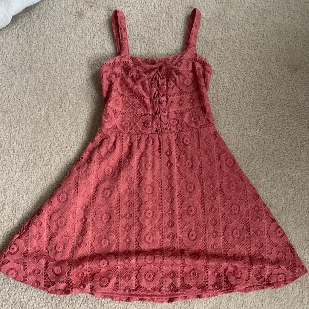 aeropostal blush pink dress